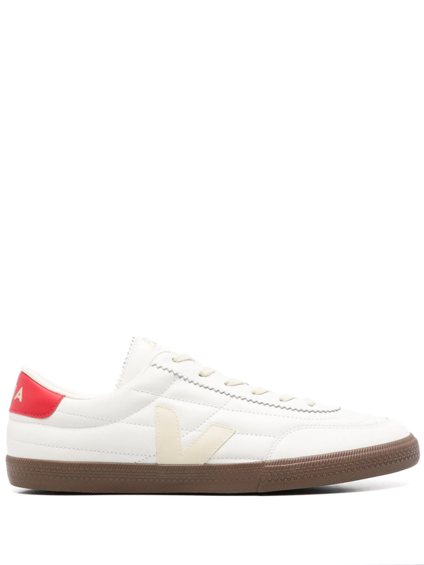 Veja Leather Sneakers With Contrasting Heel Tab