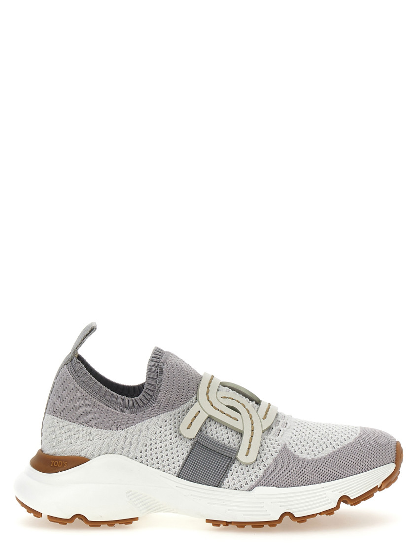 TOD'S GREY SLIP ON SNEAKERS