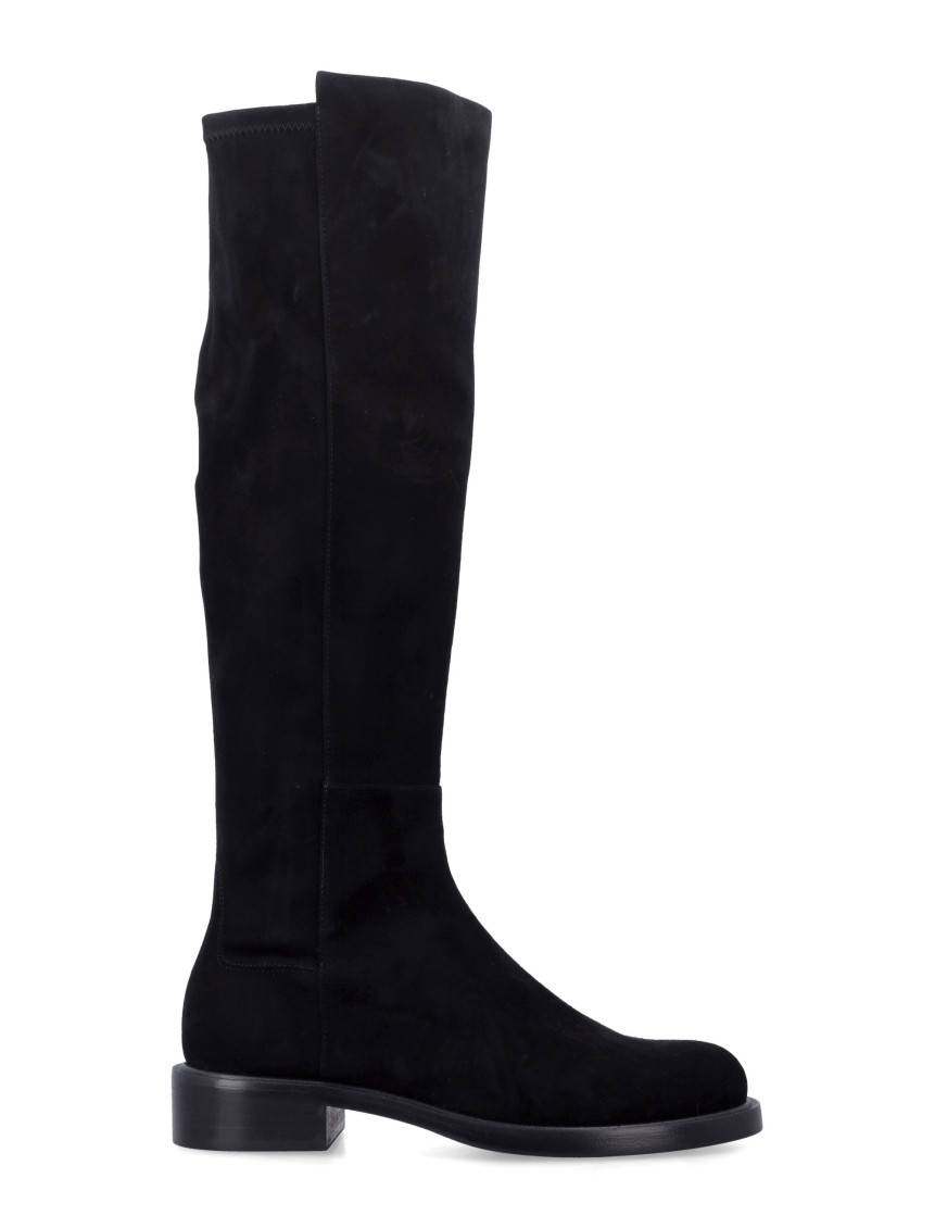 Stuart Weitzman Black Knee-high Boots In Black