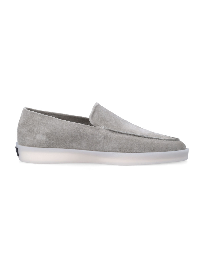 Fear Of God Suede Loafers In Gray