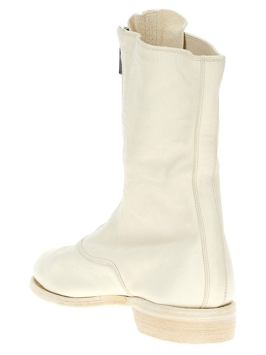 ショートブーツ・ブーティ GUIDI '310' ankle boots White Guidi White 310 Ankle Boots for Women Online USA at Darveys.com