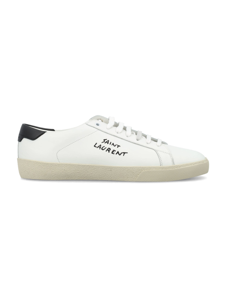 Saint Laurent Court Sl/06 Sneakers In White