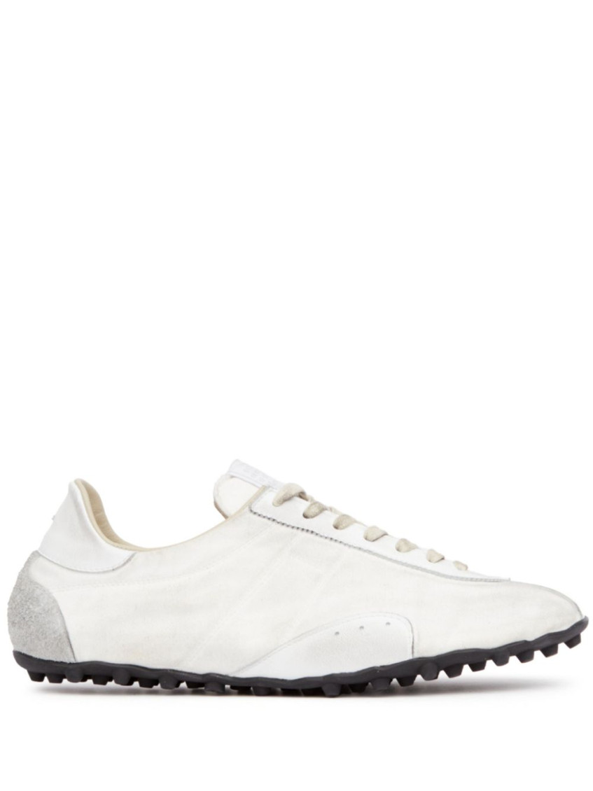 Maison Margiela Sprinters Drill Cotton With Vintage Treatment Sneakers Shoes