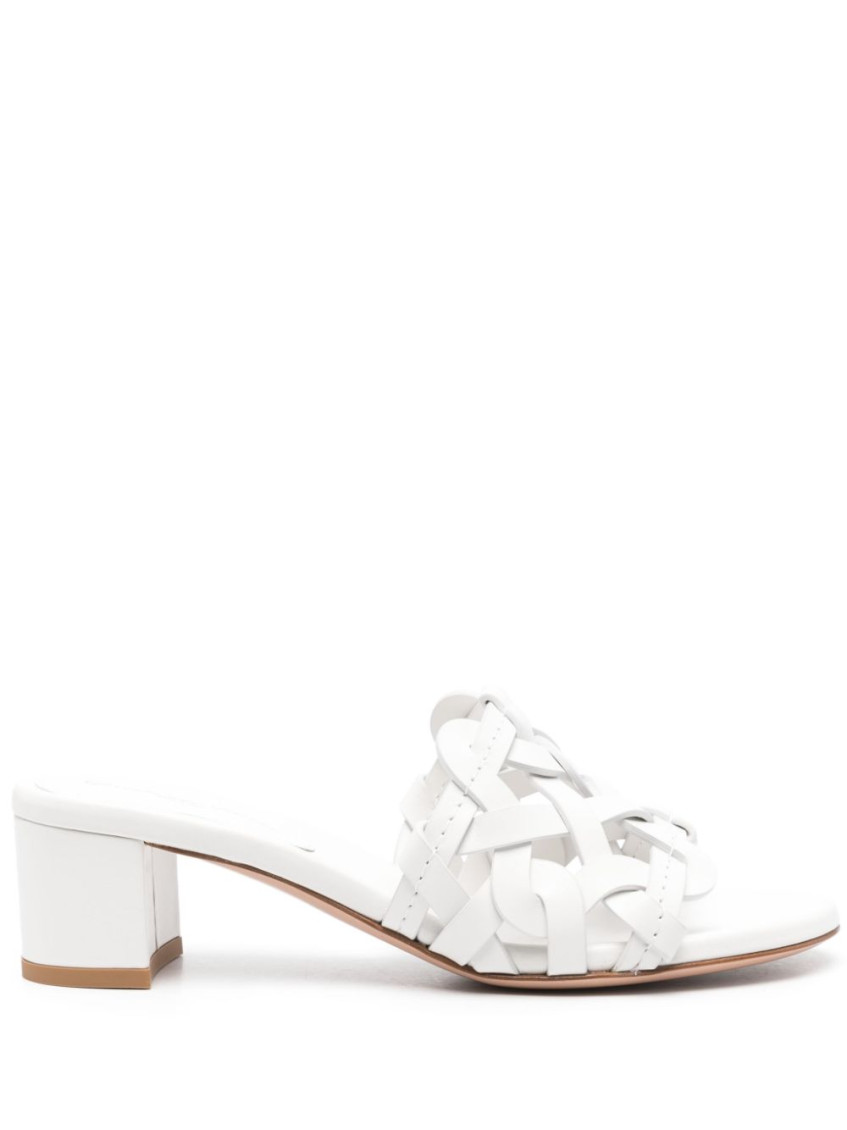 Gianvito Rossi Amalfi 45 Calf Leather Mules