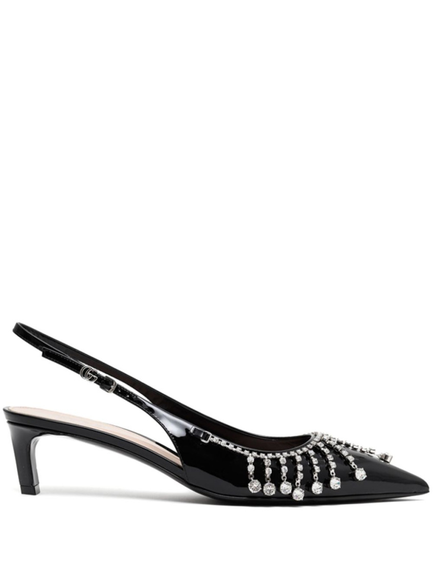 Gucci Rhinestone-embellished Pumps