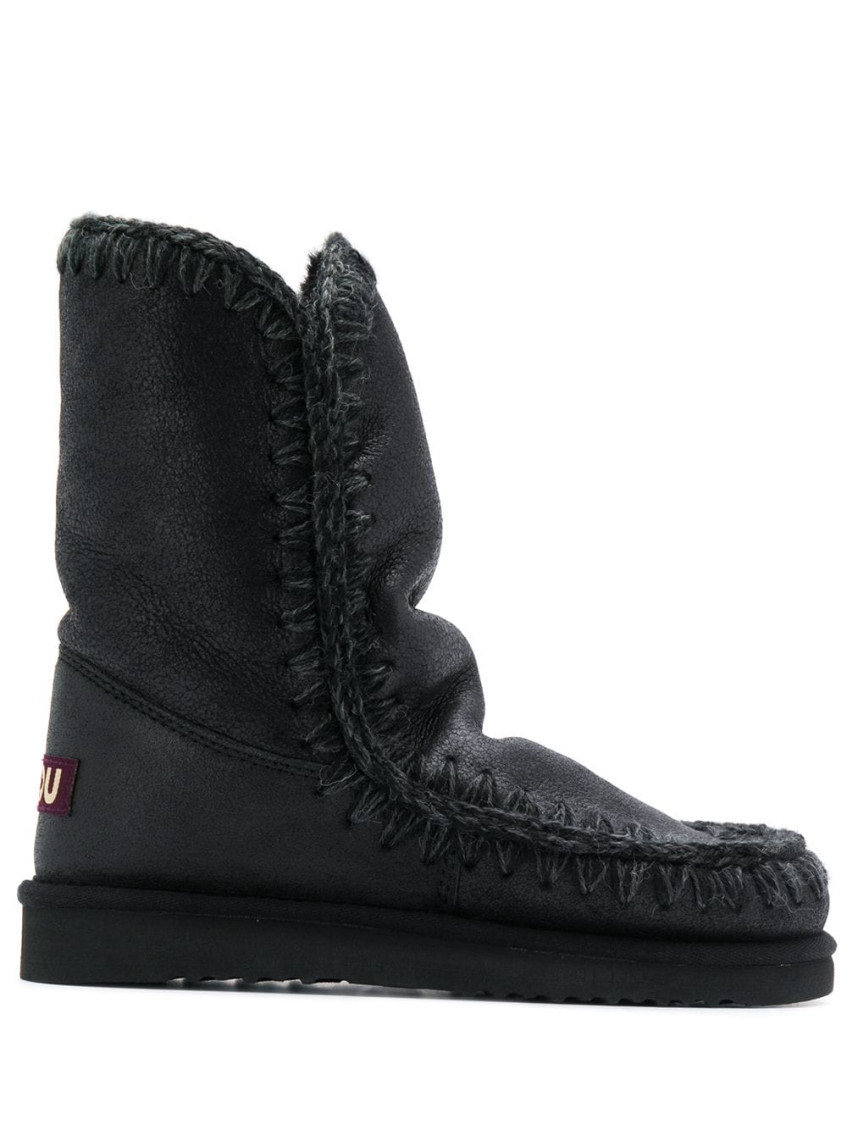 Mou Black Eskimo Boots