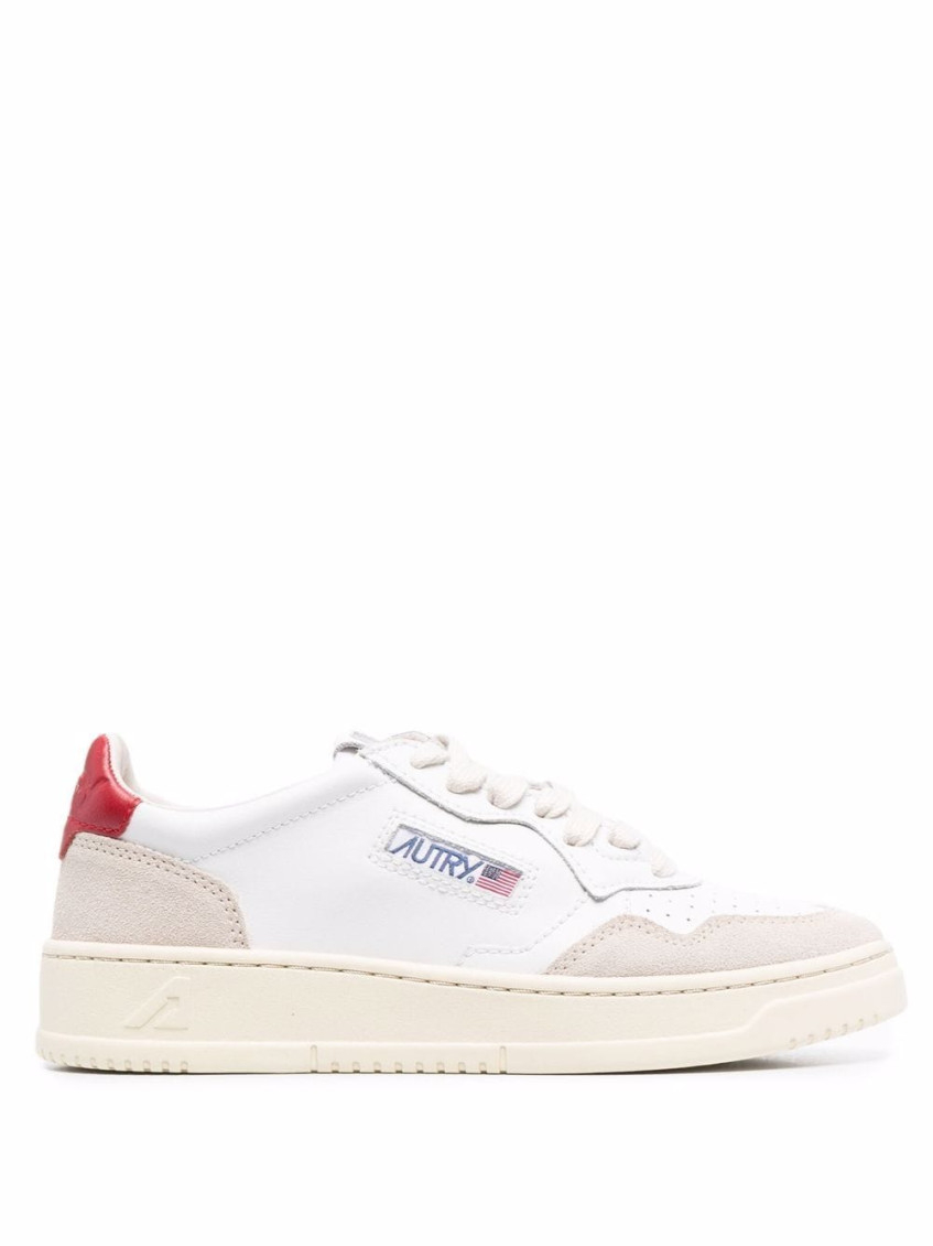 Autry Medalist Low Sneaker In White