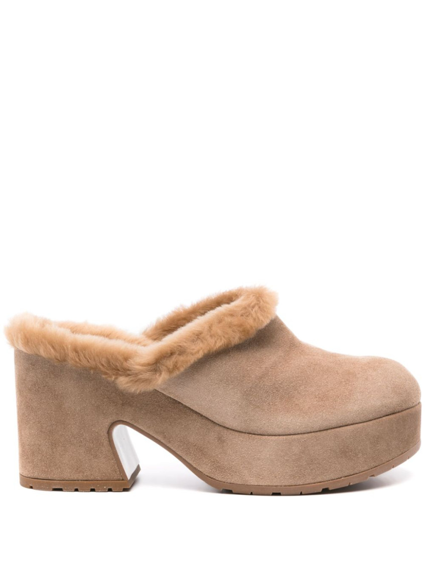 Gianvito Rossi Lyss 85mm Suede Mules
