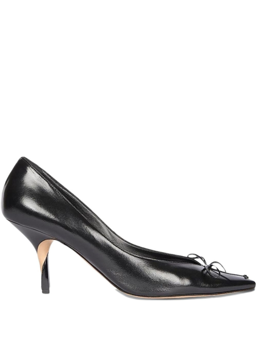 Jacquemus Black Leather Heels