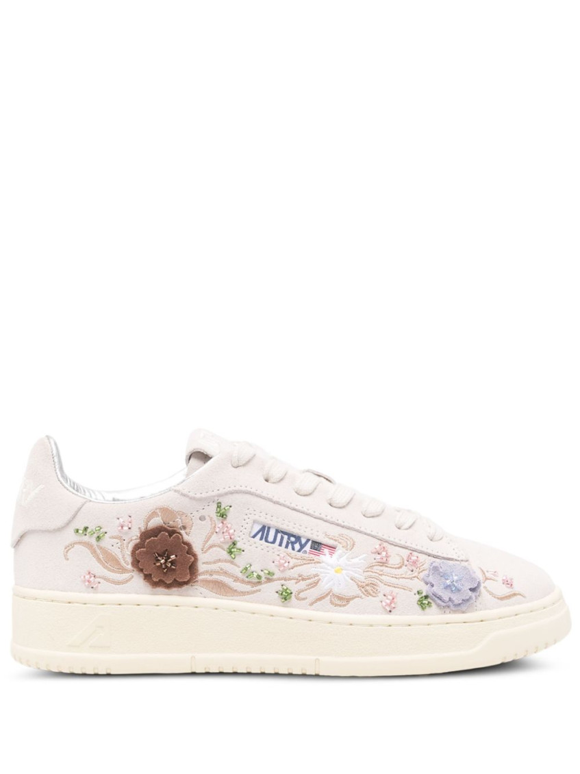 Autry Dallas Low-top Sneakers In White