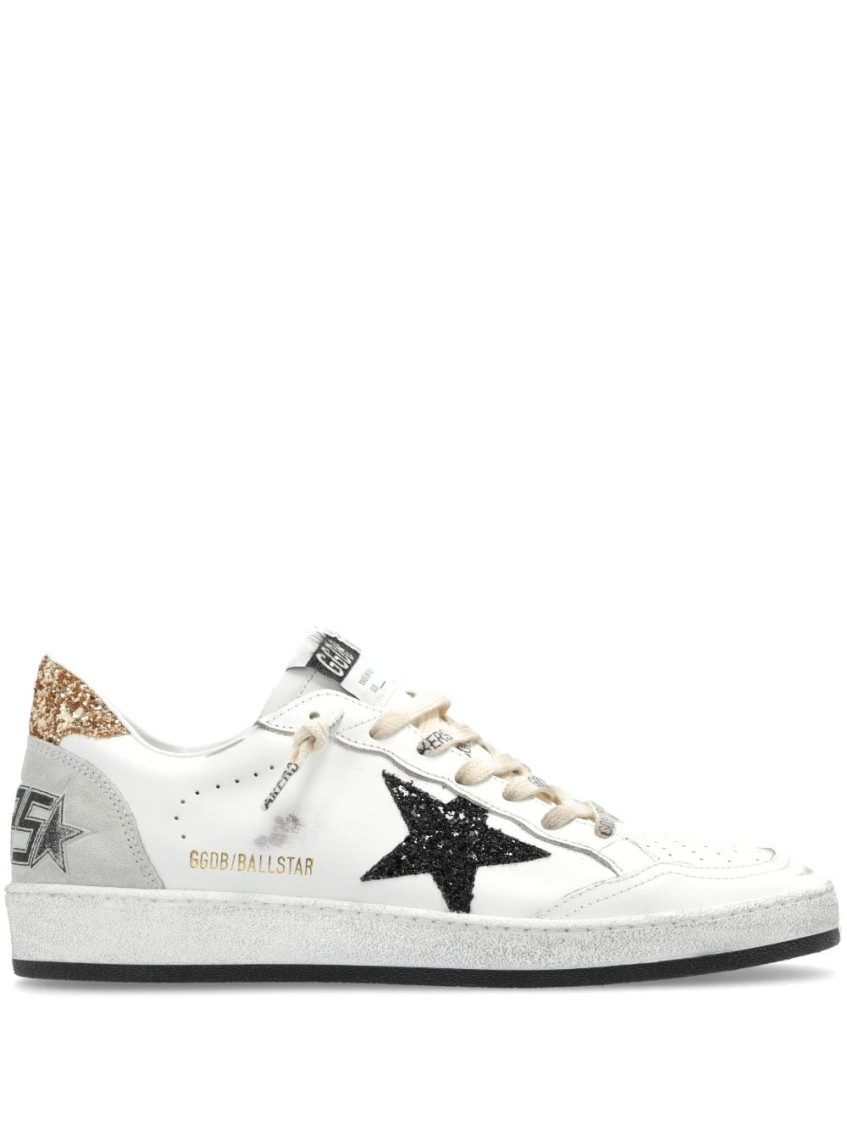 Golden Goose Ball Star Sneakers In White