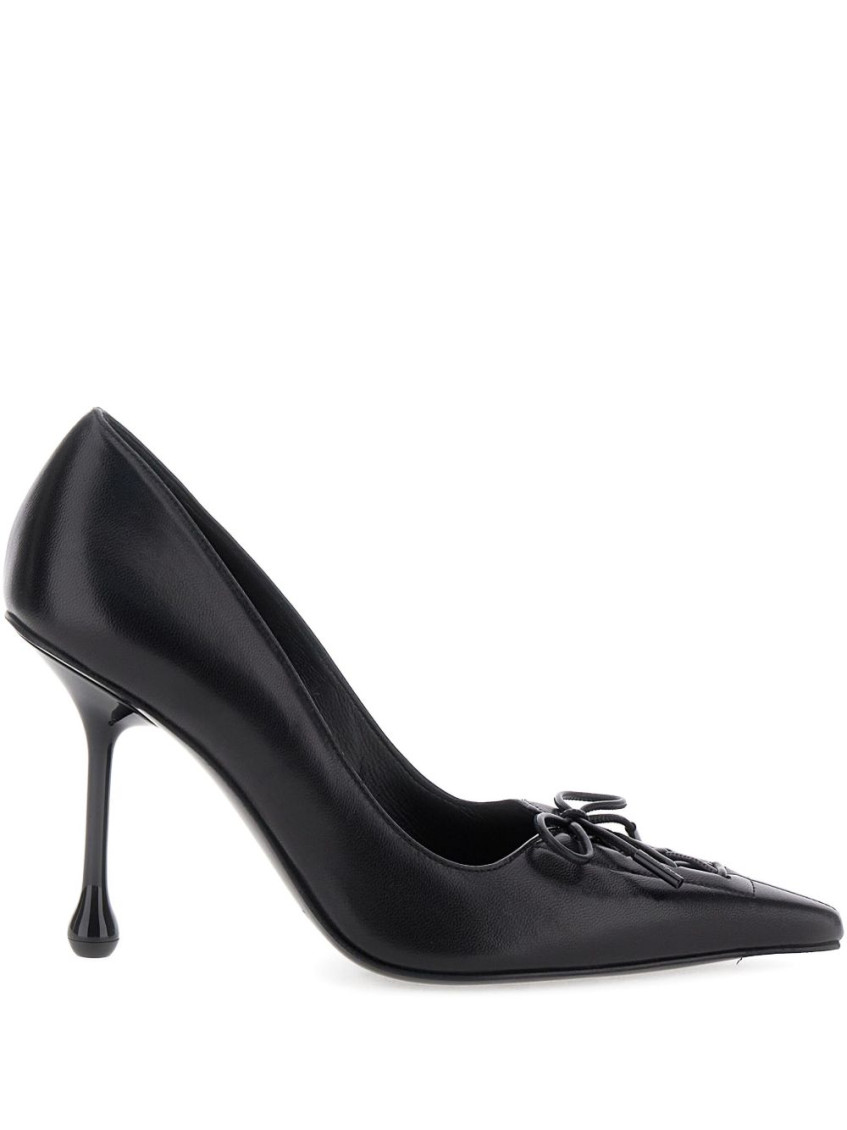Jimmy Choo Black Pointed Toe Heels