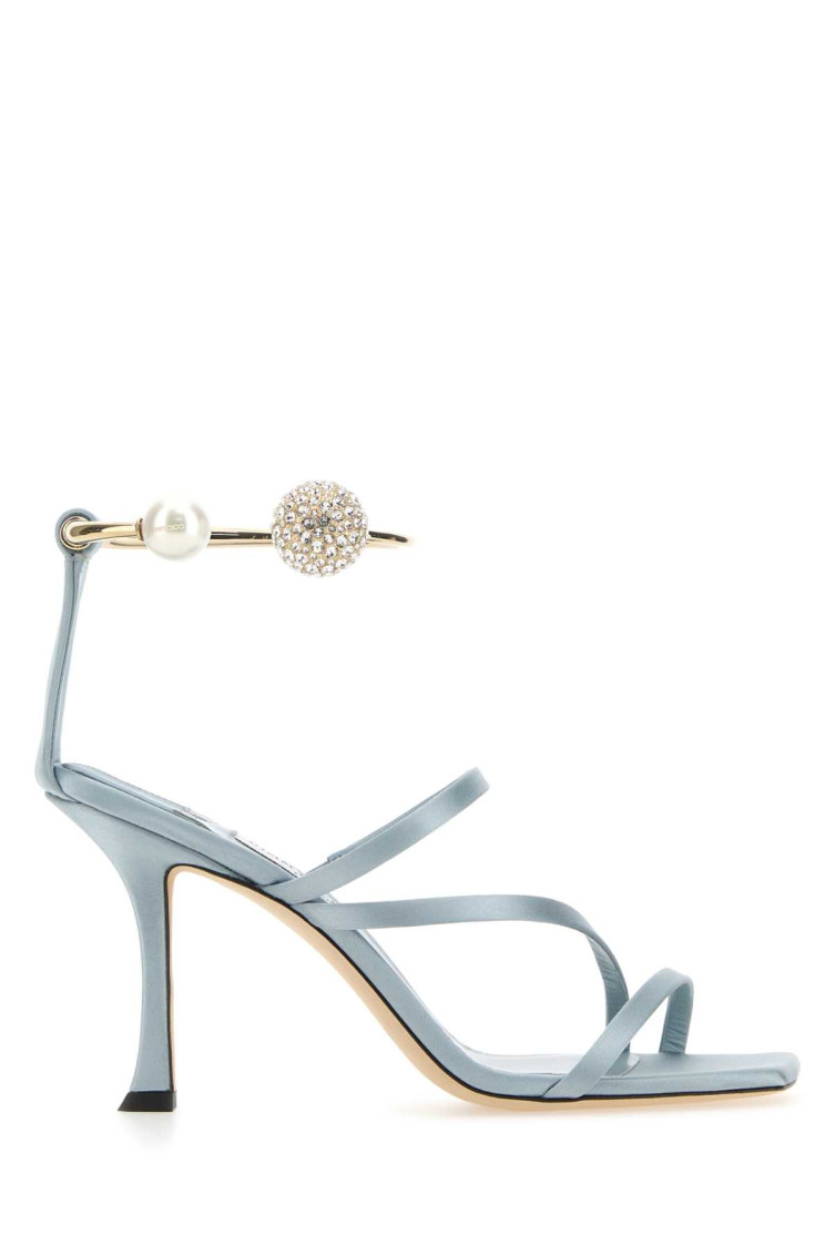 Shop Jimmy Choo Light Blue Otillia Heels
