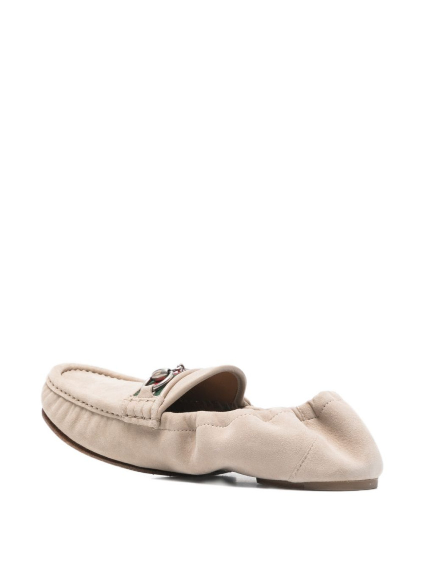 Gucci Beige Slip-on Loafers for Men Online USA at Darveys.com display picture 2