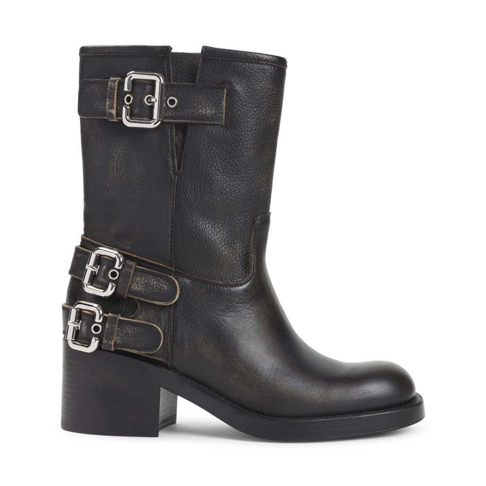 Chloé Black Leather Boots