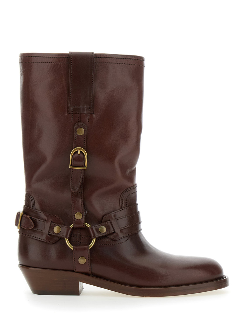 Isabel Marant Brown Ankle Boots In Brown