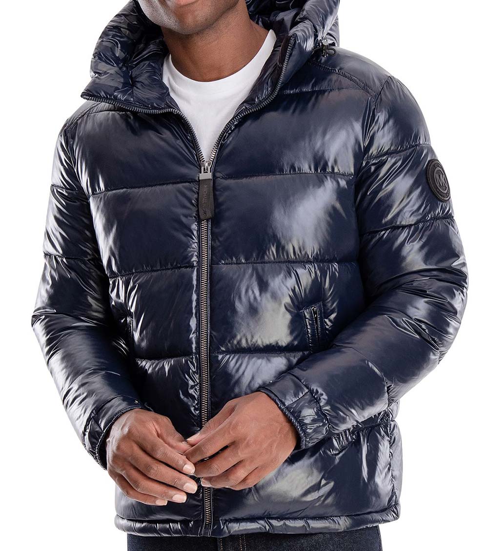 Michael kors midnight blue on sale jacket