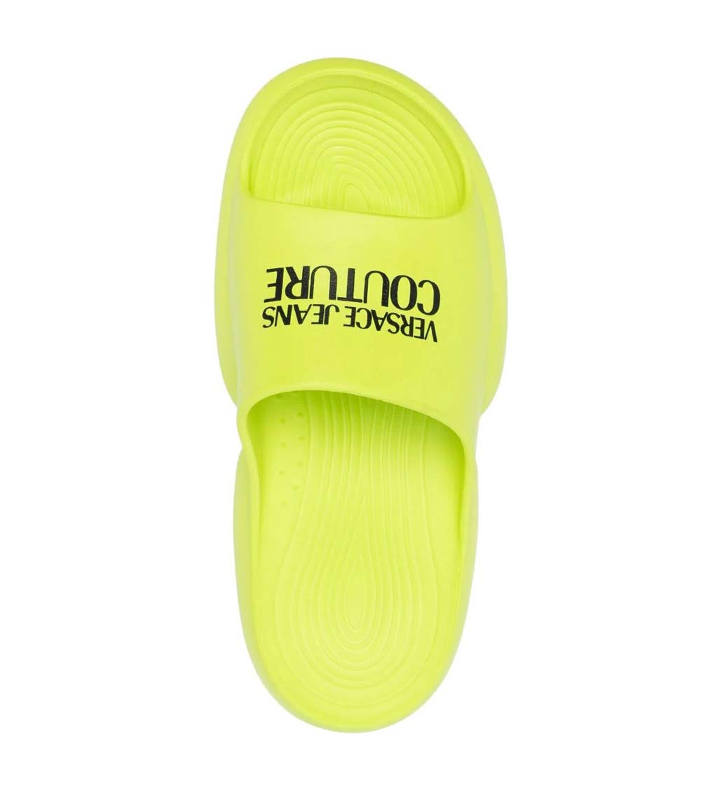 Yellow on sale versace slides