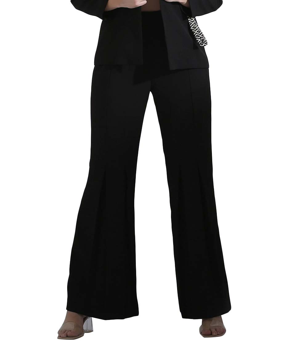 Buy online Purple Solid Cigarette Pants Trouser from bottom wear for Women  by W for ₹510 at 54% off | 2024 Limeroad.com