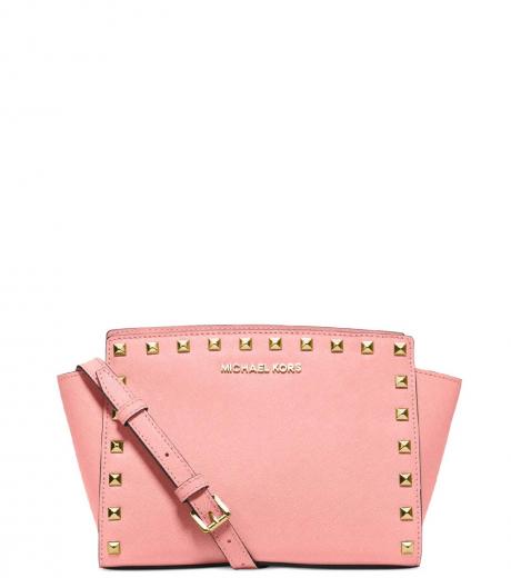 トートバッグ BY FAR Salmon Leather Mini Ami Handbag BY Far Salmon Leather Mini Ami Handbag
