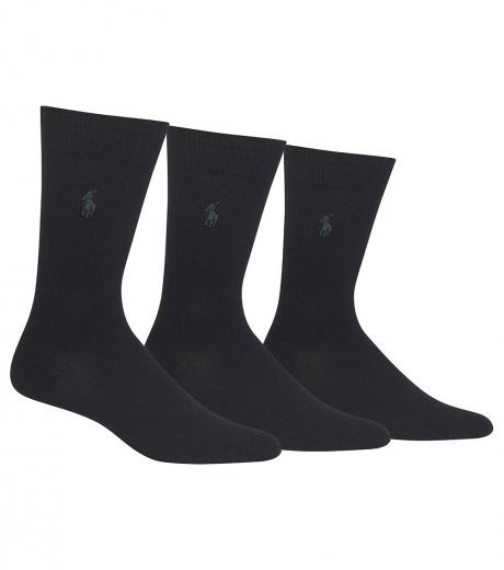 ralph lauren men's black socks