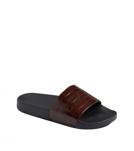 ALLSAINTS Ash Leather Sandals in Black | Endource