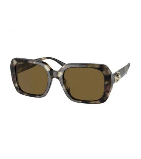 green coach sunglasses