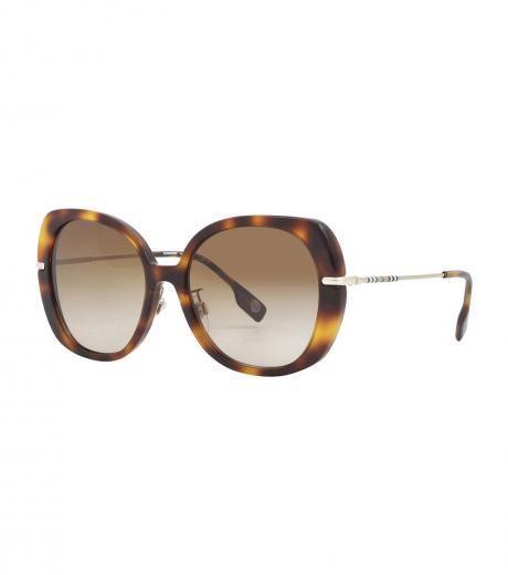 Burberry Sunglasses Square Vintage Check Tortoiseshell (40816721) in  Acetate - US