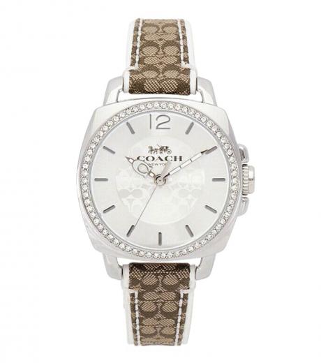 Buy Coach Madison Crystal White Dial Ladies Watch 14502852 - Coach - Watches  Online at desertcartINDIA