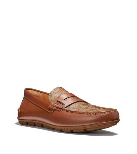 coach driver loafers