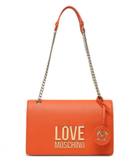 Buy Love Moschino JC5609PP1GLI0 450 Clutch bags Online | Kogan.com.  Features: • Brand: Love Moschino • Colour: Orange • Gender: Women  Specifications: • Collection: Spring/Summer • Gender: Woman • Type: Clutch •