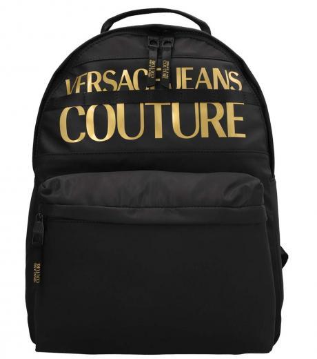 Black for Men Versace Jeans Couture Denim Bags. Mens Backpacks Versace Jeans Couture Backpacks 