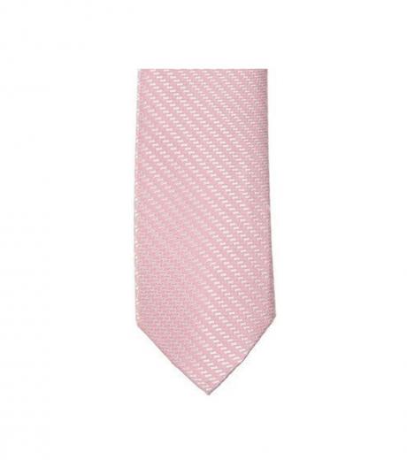 Michael Kors Pink Streamline Geo Slim Silk Tie for Men Online India at  