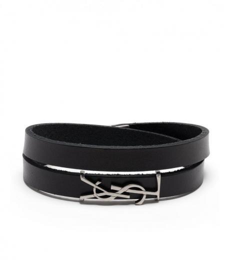 Prada Two-tone Leather Bracelet for Men Online India at Prada Two-tone Leather Bracelet for Men Online India at