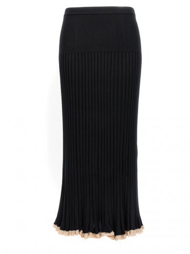 Sportmax Black Zinnia Crystal Skirt for Women Online India