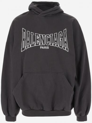 Balenciaga black purchases hoodies for men