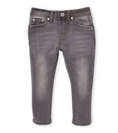 AG Adriano Goldschmied Baby Girls Graphite Stryker Straight Jeans
