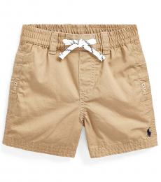 Ralph Lauren Baby Boys Boating Khaki Pull-On Shorts