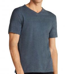Vince Camuto Navy Blue V-Neck Lounge T-Shirt