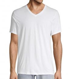 White 3-Pack V-Neck T-Shirt