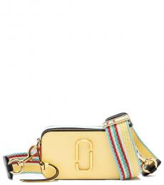 Marc Jacobs Yellow Snapshot Small Crossbody Bag