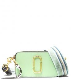 Marc Jacobs Light Green Snapshot Small Crossbody Bag