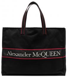 Alexander McQueen Black Maxi Large Tote
