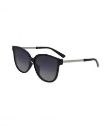 Black Polarized Cat Eye Sunglasses