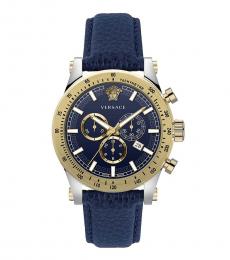 Versace Blue Sporty Chronograph 