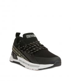 Versace Jeans Couture Black Logo Sneakers