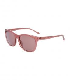 DKNY Pink Square Sunglasses