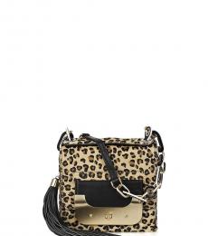 Diane Von Furstenberg Leopard Print Harper Mini Shoulder Bag