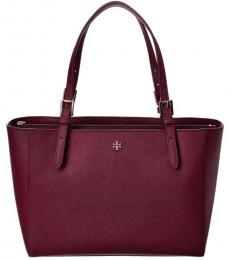 Tory Burch Garnet Emerson Small Buckle Large Tote