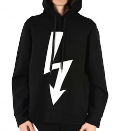 Neil Barrett Black Thunder Printed Sweatshirt